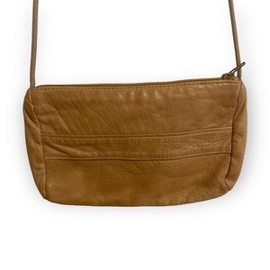 Tanned Leather Mini Crossbody